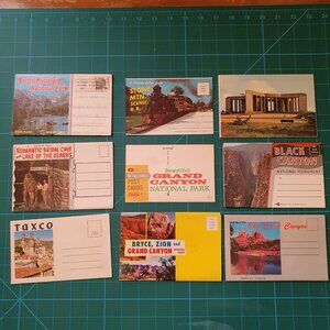 Post Cards Booklets From the 1960's x9